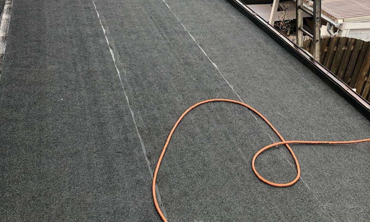 Nieuw bitumen dak aangelegd in Velp